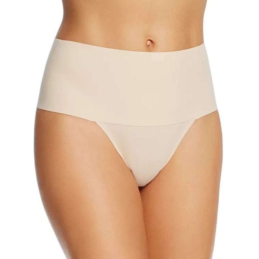 Spanx By Sara Blakely Size Small SP0215 Women's Nude Smooth Undie-Tectable Thong